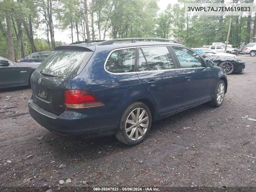 3VWPL7AJ7EM619833 2014 Volkswagen Jetta Sportwagen 2.0L Tdi