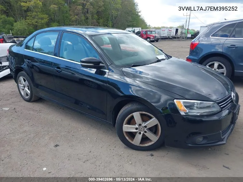 2014 Volkswagen Jetta 2.0L Tdi VIN: 3VWLL7AJ7EM395252 Lot: 39402696