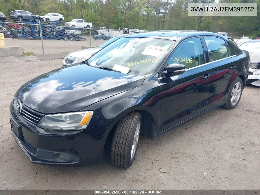 3VWLL7AJ7EM395252 2014 Volkswagen Jetta 2.0L Tdi