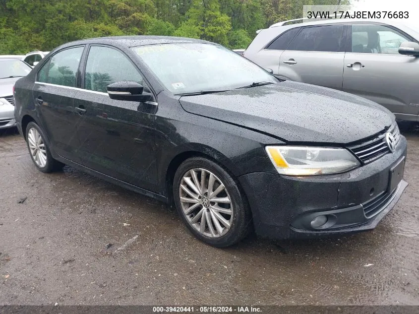 3VWL17AJ8EM376683 2014 Volkswagen Jetta 1.8T Sel