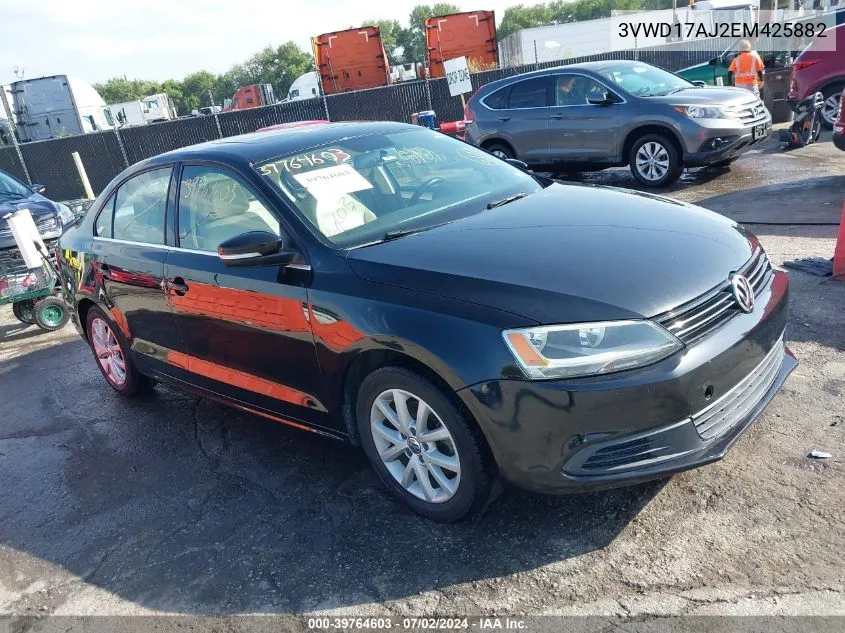 2014 Volkswagen Jetta 1.8T Se VIN: 3VWD17AJ2EM425882 Lot: 39764603