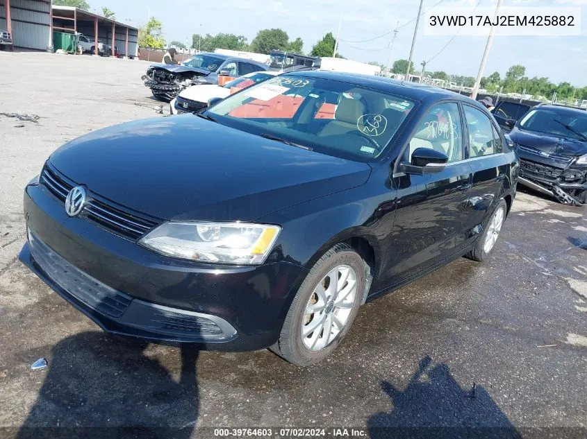 3VWD17AJ2EM425882 2014 Volkswagen Jetta 1.8T Se