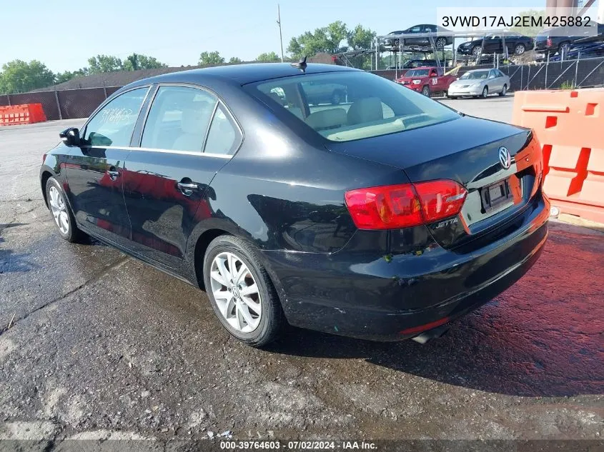 3VWD17AJ2EM425882 2014 Volkswagen Jetta 1.8T Se