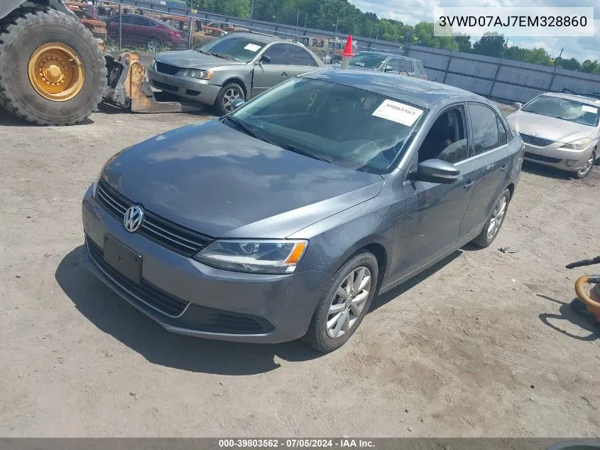 2014 Volkswagen Jetta 1.8T Se VIN: 3VWD07AJ7EM328860 Lot: 39803562