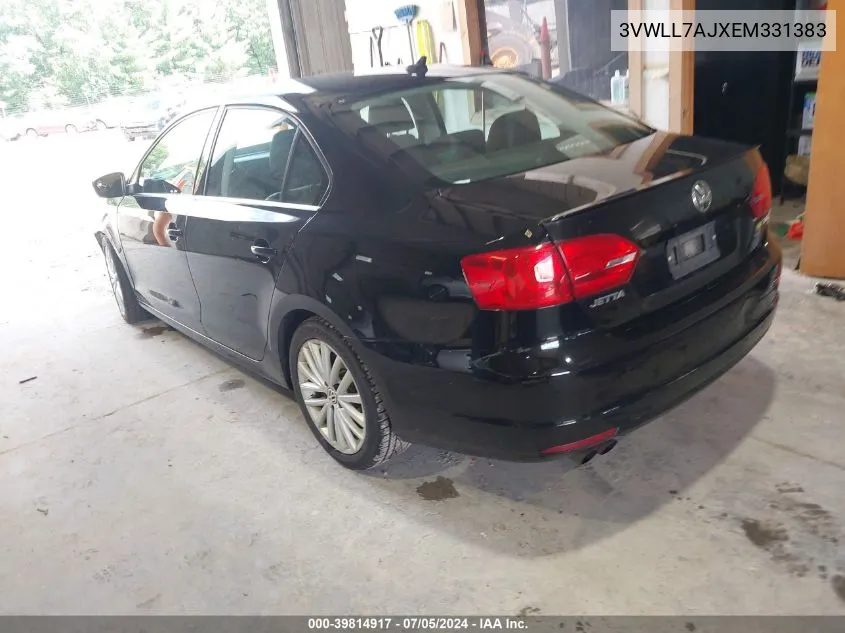 3VWLL7AJXEM331383 2014 Volkswagen Jetta 2.0L Tdi