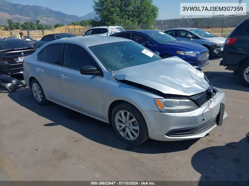 3VW3L7AJ3EM307359 2014 Volkswagen Jetta 2.0L Tdi Value Edition