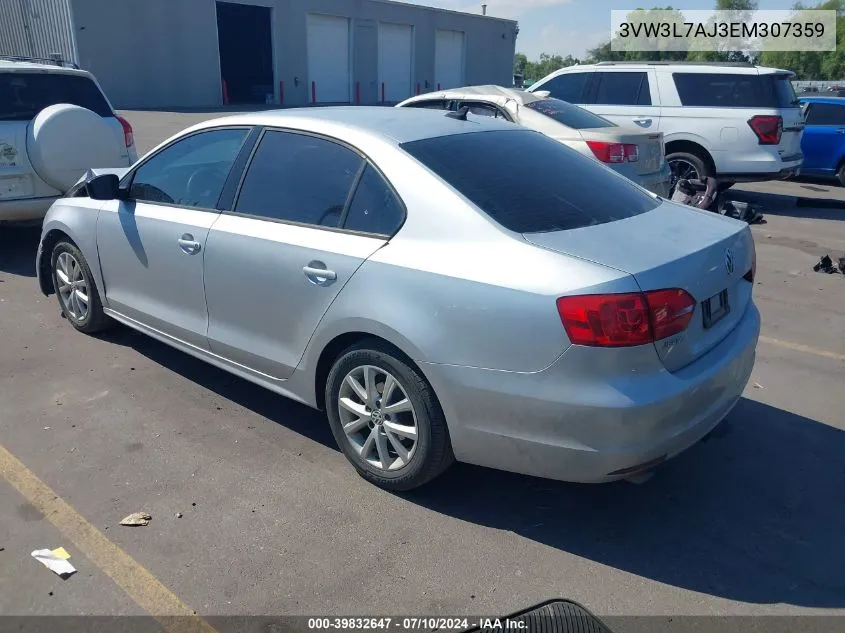 3VW3L7AJ3EM307359 2014 Volkswagen Jetta 2.0L Tdi Value Edition