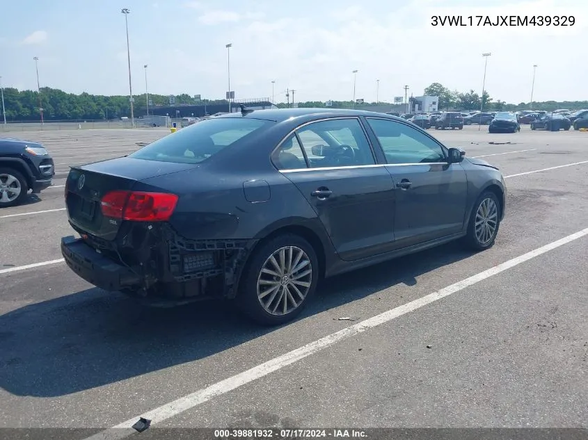 3VWL17AJXEM439329 2014 Volkswagen Jetta 1.8T Sel