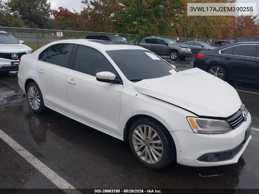 3VWL17AJ2EM390255 2014 Volkswagen Jetta 1.8T Sel