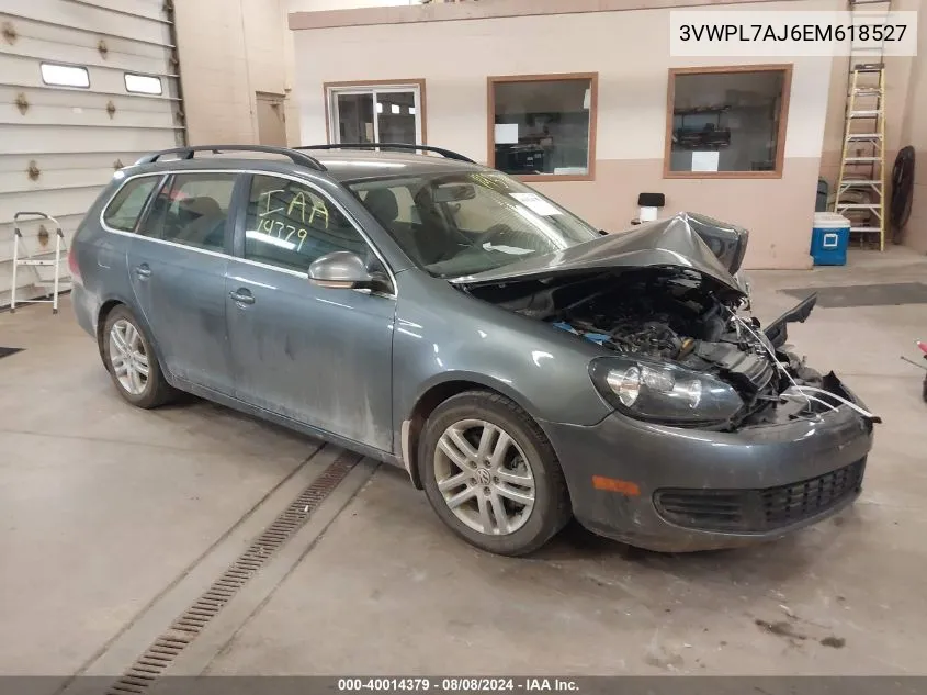 3VWPL7AJ6EM618527 2014 Volkswagen Jetta Sportwagen 2.0L Tdi