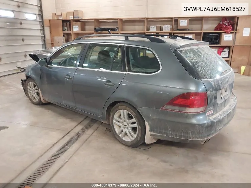 3VWPL7AJ6EM618527 2014 Volkswagen Jetta Sportwagen 2.0L Tdi