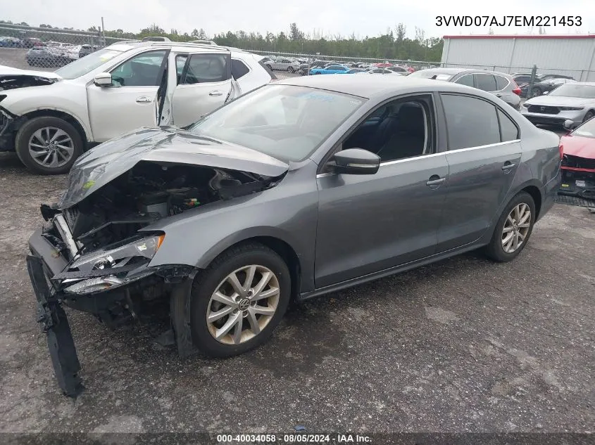 3VWD07AJ7EM221453 2014 Volkswagen Jetta 1.8T Se