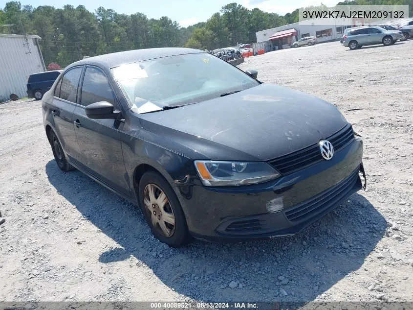 3VW2K7AJ2EM209132 2014 Volkswagen Jetta 2.0L S