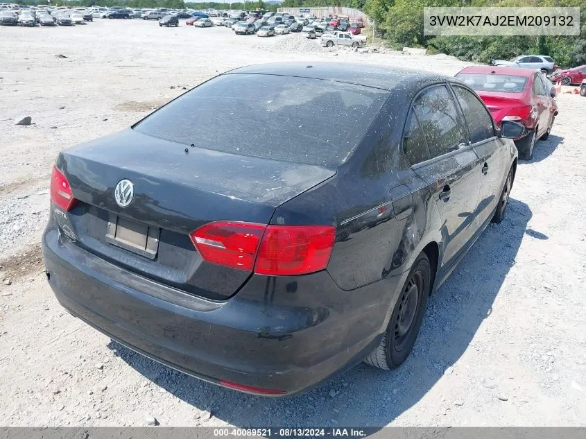 3VW2K7AJ2EM209132 2014 Volkswagen Jetta 2.0L S