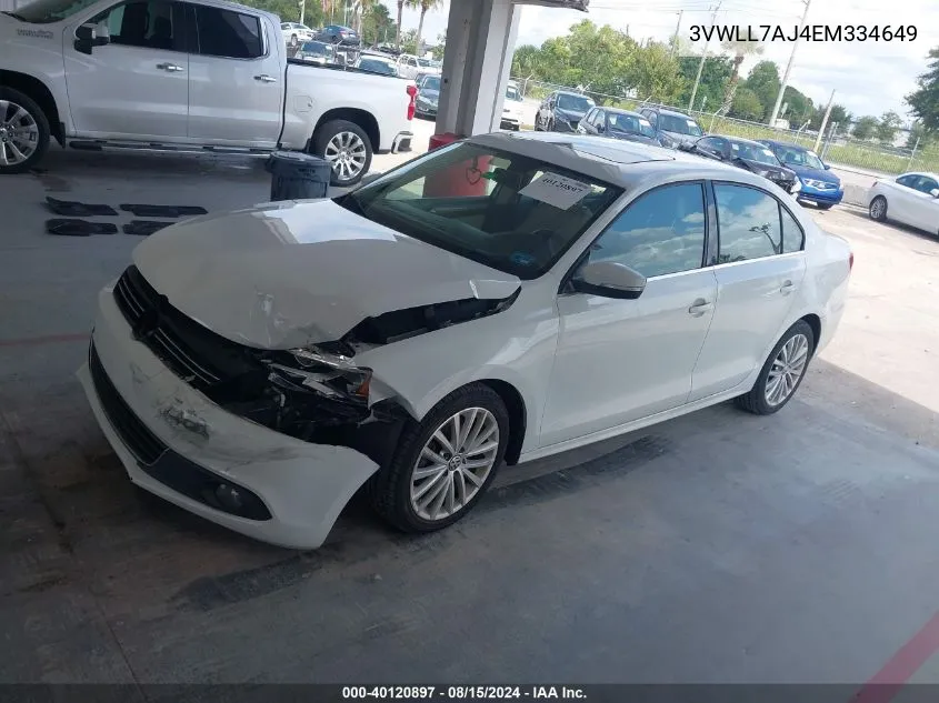 3VWLL7AJ4EM334649 2014 Volkswagen Jetta Tdi