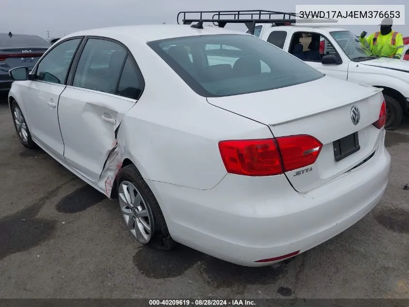 3VWD17AJ4EM376653 2014 Volkswagen Jetta 1.8T Se