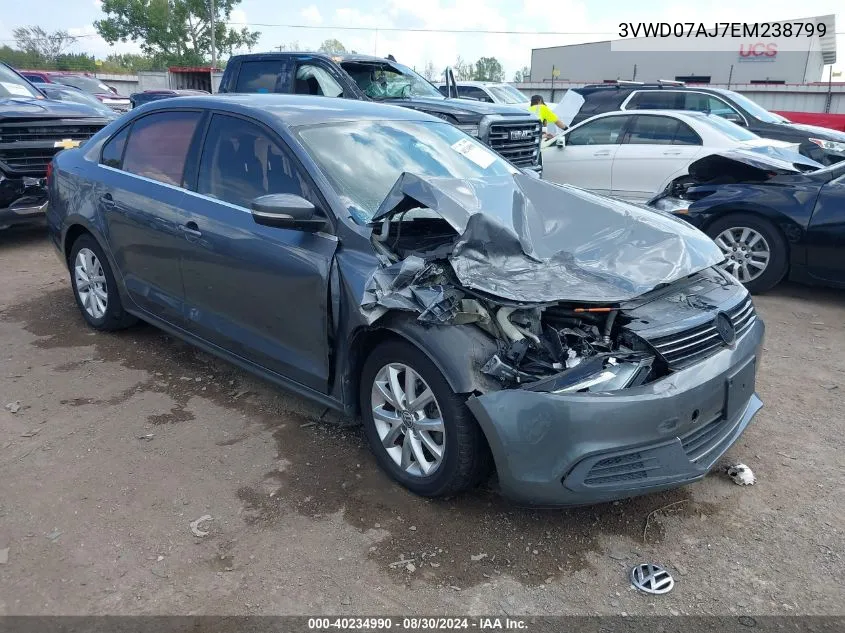 3VWD07AJ7EM238799 2014 Volkswagen Jetta 1.8T Se