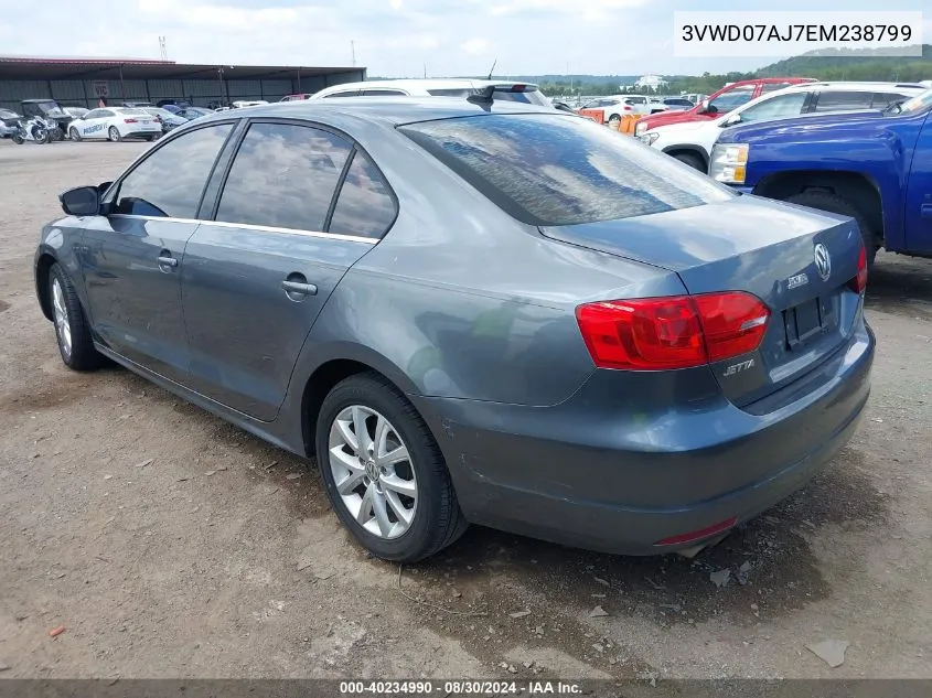 3VWD07AJ7EM238799 2014 Volkswagen Jetta 1.8T Se