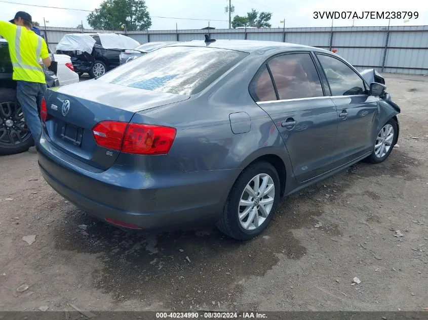 3VWD07AJ7EM238799 2014 Volkswagen Jetta 1.8T Se