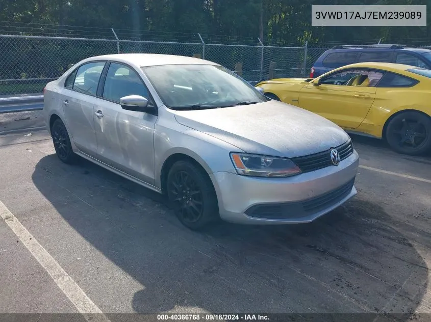 3VWD17AJ7EM239089 2014 Volkswagen Jetta 1.8T Se