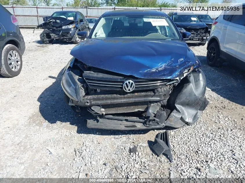 3VWLL7AJ1EM405936 2014 Volkswagen Jetta 2.0L Tdi