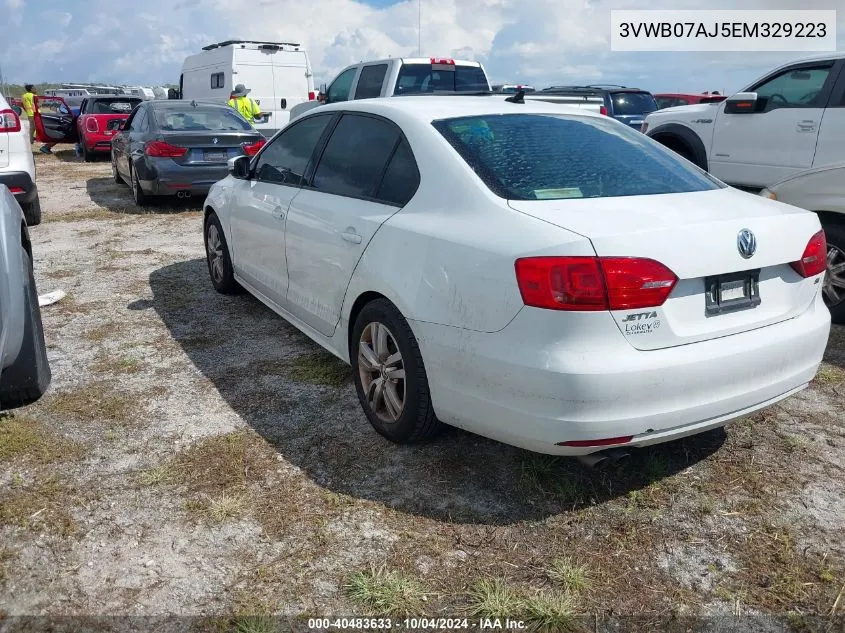 2014 Volkswagen Jetta 1.8T Se VIN: 3VWB07AJ5EM329223 Lot: 40483633