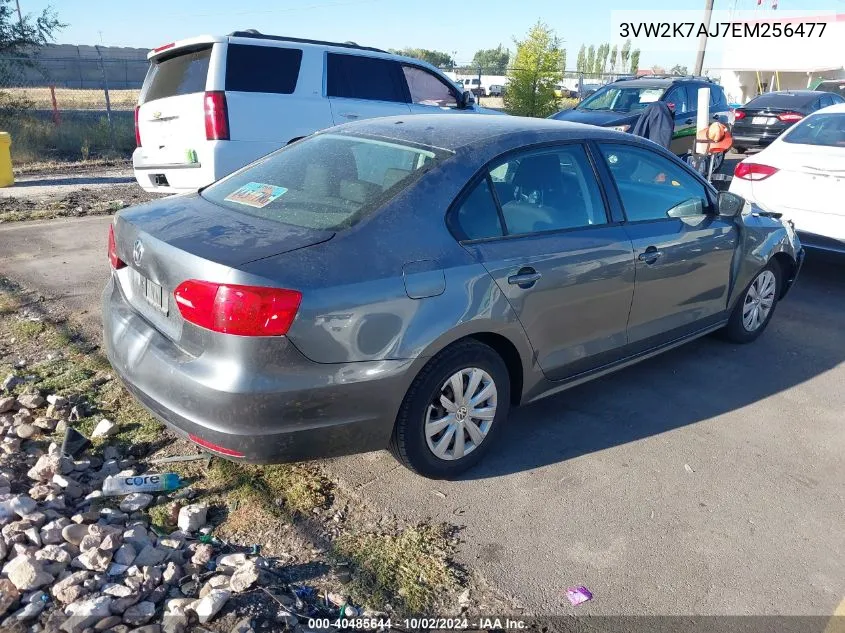 3VW2K7AJ7EM256477 2014 Volkswagen Jetta 2.0L S