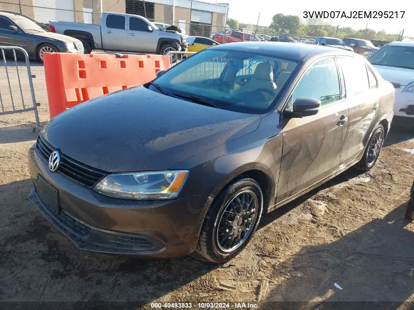 3VWD07AJ2EM295217 2014 Volkswagen Jetta 1.8T Se