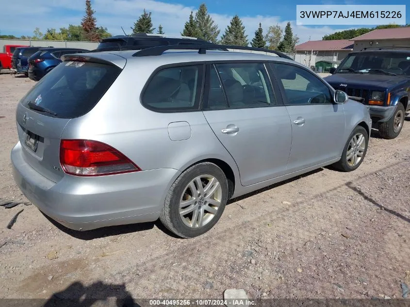 3VWPP7AJ4EM615226 2014 Volkswagen Jetta Sportwagen 2.5L S