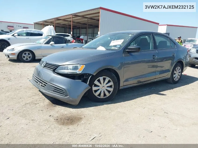 3VW2K7AJXEM232125 2014 Volkswagen Jetta 2.0L S