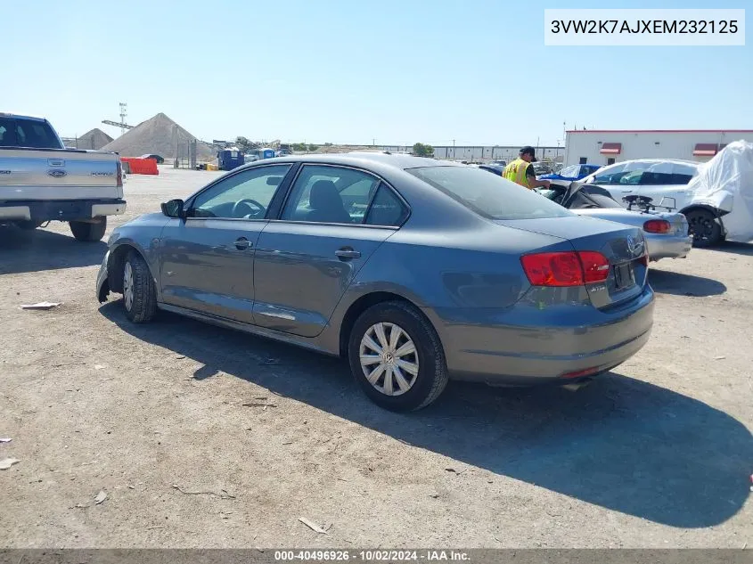 3VW2K7AJXEM232125 2014 Volkswagen Jetta 2.0L S