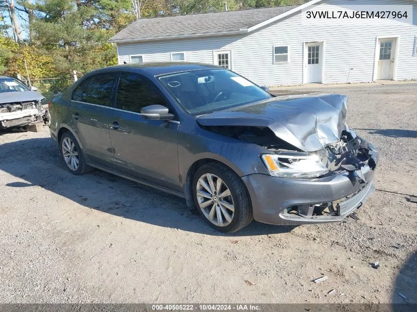 2014 Volkswagen Jetta 2.0L Tdi VIN: 3VWLL7AJ6EM427964 Lot: 40505222