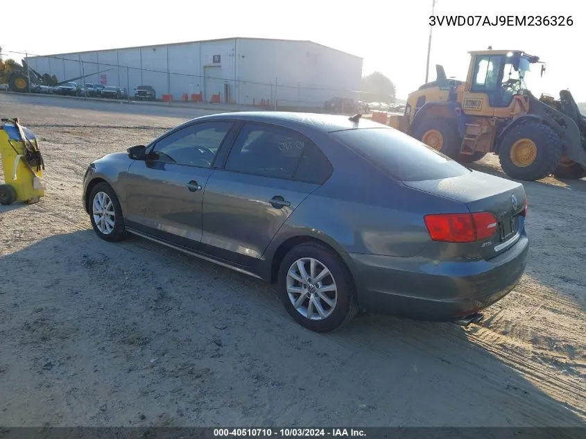 3VWD07AJ9EM236326 2014 Volkswagen Jetta 1.8T Se