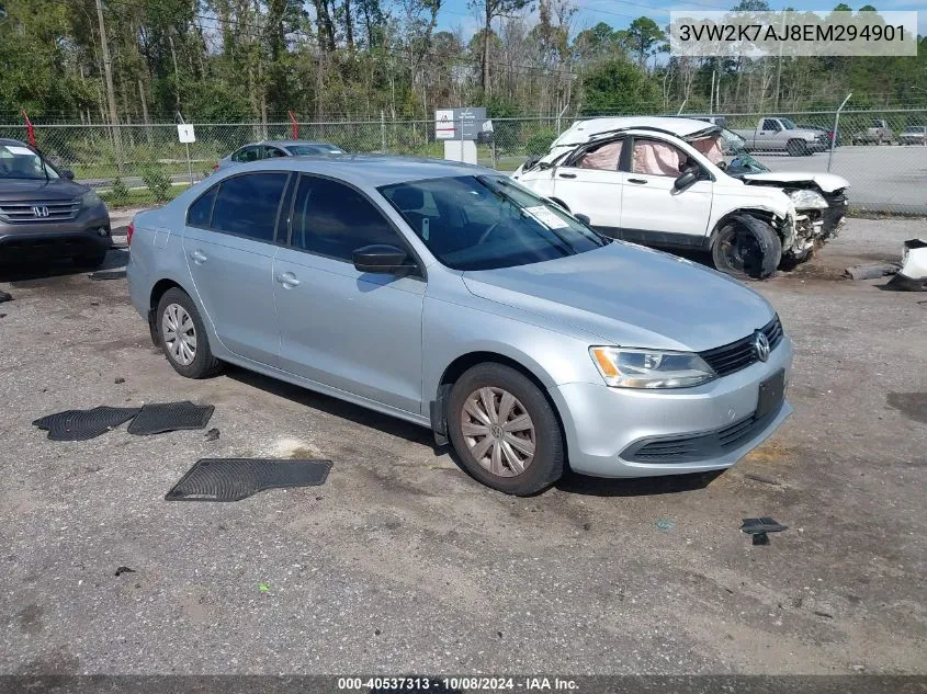 3VW2K7AJ8EM294901 2014 Volkswagen Jetta S