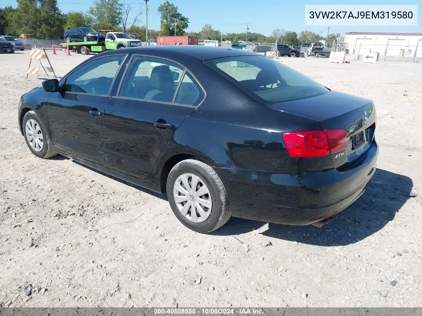 3VW2K7AJ9EM319580 2014 Volkswagen Jetta 2.0L S