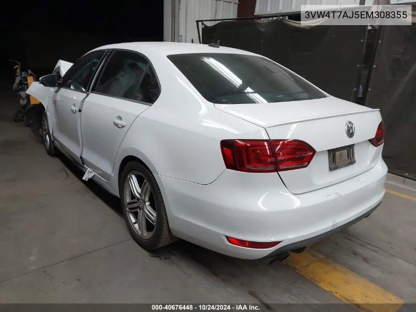 2014 Volkswagen Jetta Gli Edition 30 VIN: 3VW4T7AJ5EM308355 Lot: 40676448