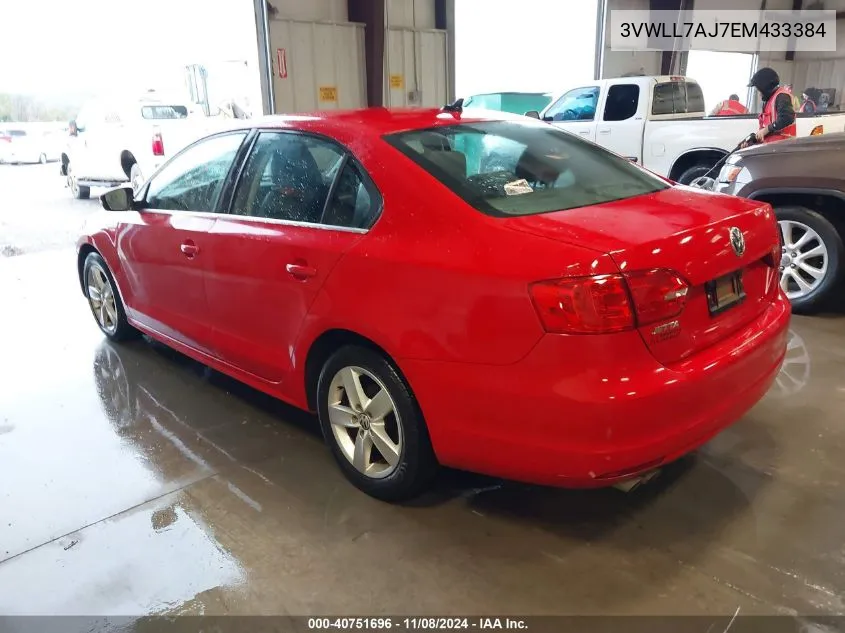 2014 Volkswagen Jetta 2.0L Tdi VIN: 3VWLL7AJ7EM433384 Lot: 40751696