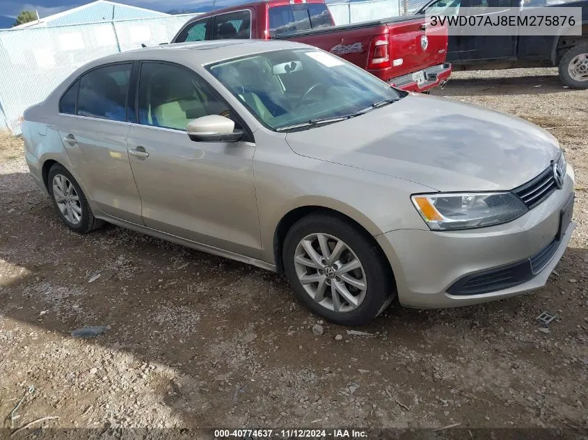 2014 Volkswagen Jetta 1.8T Se VIN: 3VWD07AJ8EM275876 Lot: 40774637