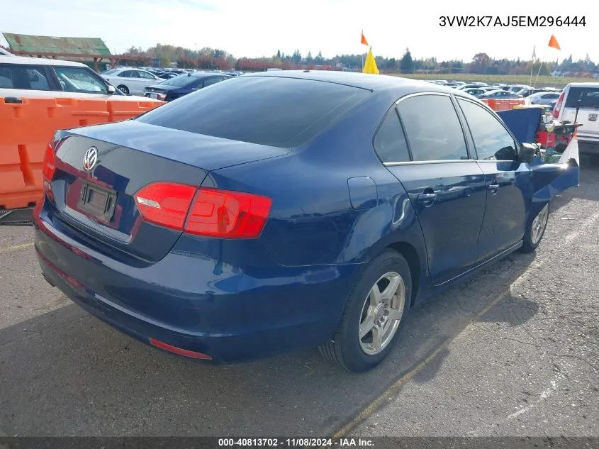 2014 Volkswagen Jetta 2.0L S VIN: 3VW2K7AJ5EM296444 Lot: 40813702