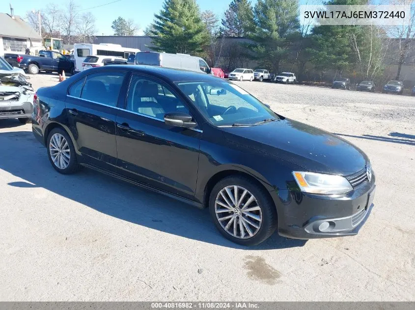 2014 Volkswagen Jetta 1.8T Sel VIN: 3VWL17AJ6EM372440 Lot: 40816982