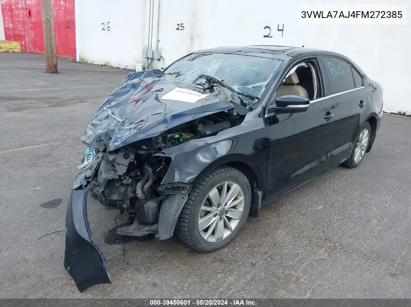 3VWLA7AJ4FM272385 2015 Volkswagen Jetta 2.0L Tdi Se