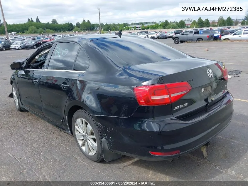 3VWLA7AJ4FM272385 2015 Volkswagen Jetta 2.0L Tdi Se