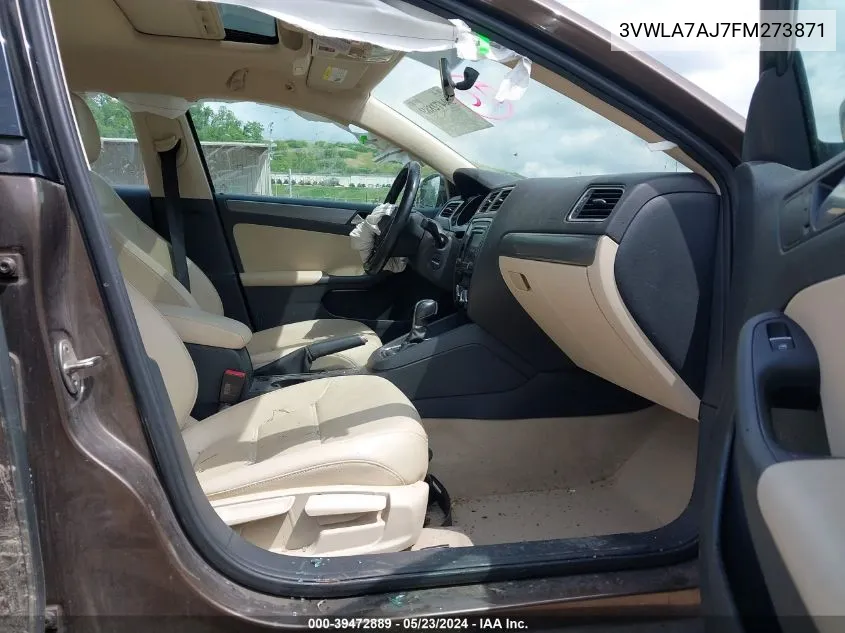 3VWLA7AJ7FM273871 2015 Volkswagen Jetta 2.0L Tdi Se