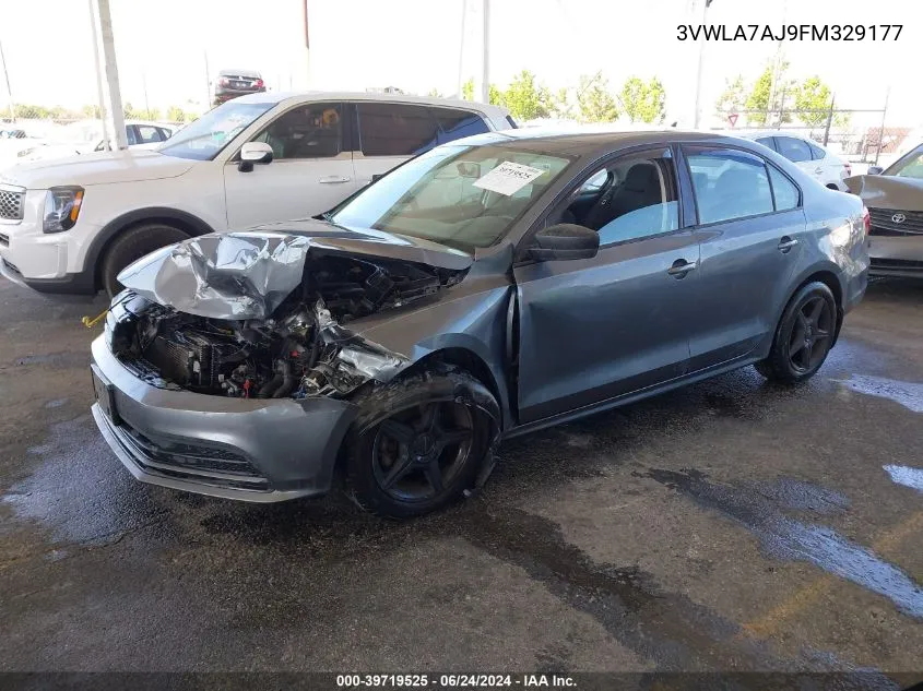 3VWLA7AJ9FM329177 2015 Volkswagen Jetta 2.0L Tdi S