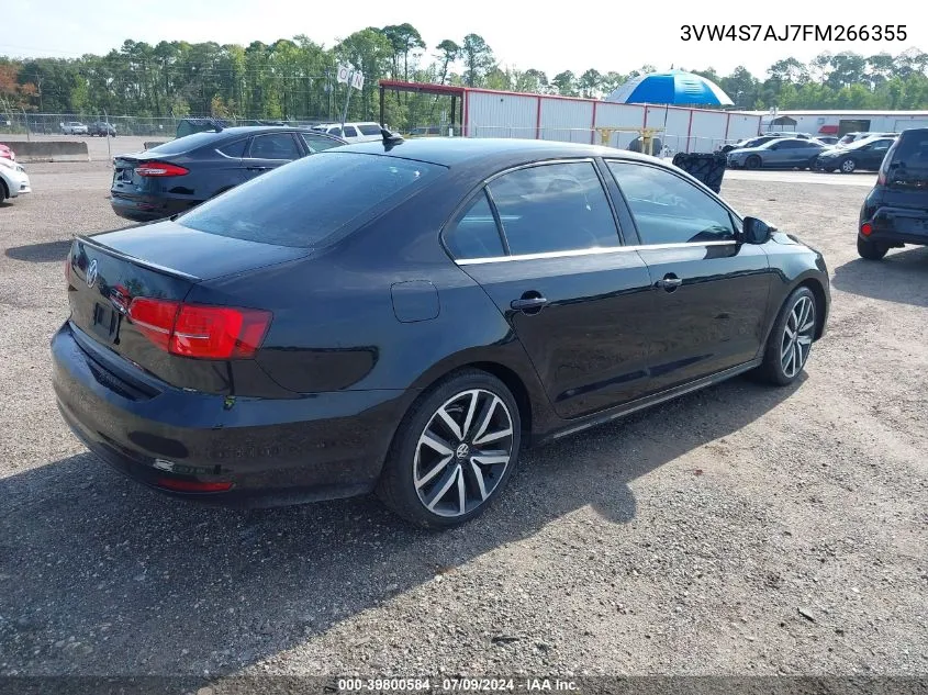 2015 Volkswagen Jetta 2.0T Gli Se VIN: 3VW4S7AJ7FM266355 Lot: 39800584