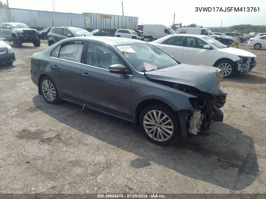 3VWD17AJ5FM413761 2015 Volkswagen Jetta 1.8T Se