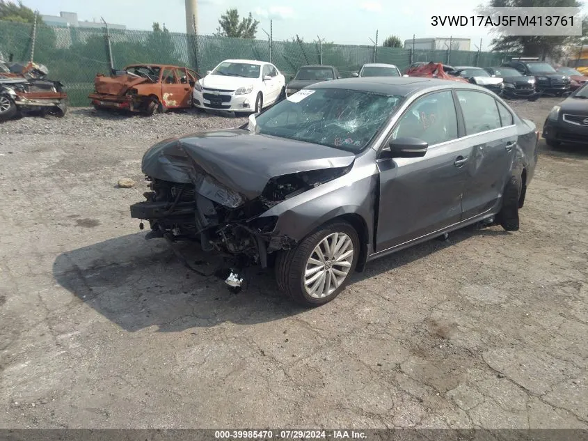 3VWD17AJ5FM413761 2015 Volkswagen Jetta 1.8T Se