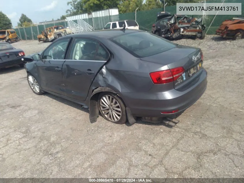 3VWD17AJ5FM413761 2015 Volkswagen Jetta 1.8T Se