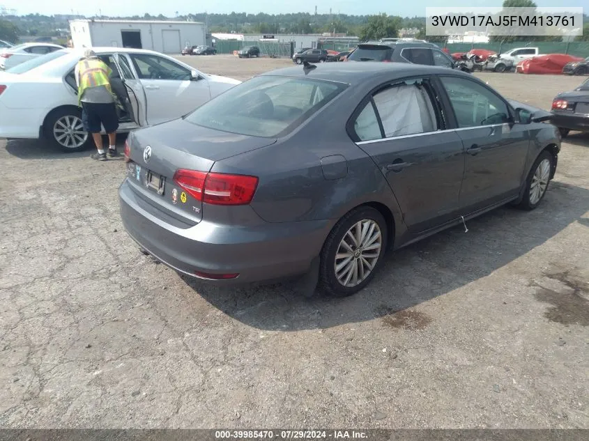 3VWD17AJ5FM413761 2015 Volkswagen Jetta 1.8T Se