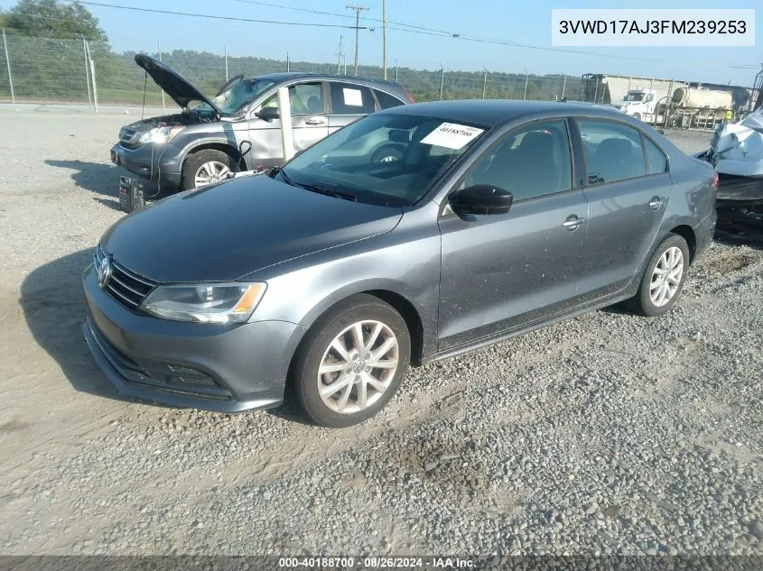 3VWD17AJ3FM239253 2015 Volkswagen Jetta 1.8T Se